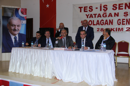 TES-İŞ SENDİKASI YATAĞAN ŞUBESİ 10. OLAĞAN GENEL KURUL TAMAMLANDI