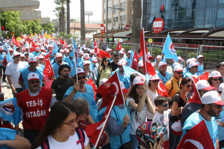 YATAĞAN 1 MAYIS 2017 İZMİR MİTİNG'i