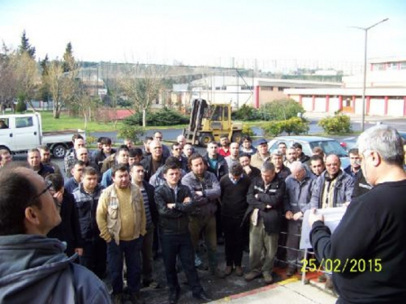 25.02.2015 - İŞYERLERİNDE KİRALIK İŞÇİ BASIN AÇIKLAMASI
