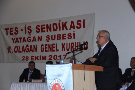 TES-İŞ SENDİKASI YATAĞAN ŞUBESİ 10. OLAĞAN GENEL KURUL TAMAMLANDI