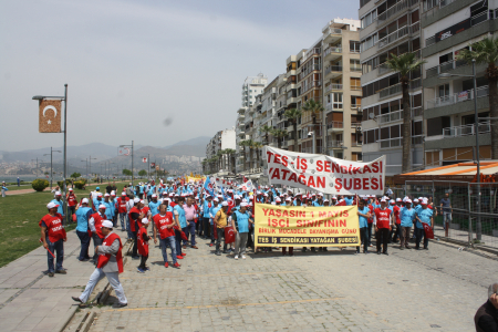 YATAĞAN 1 MAYIS 2017 İZMİR MİTİNG'i