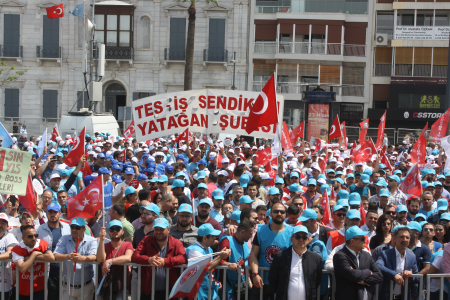 YATAĞAN 1 MAYIS 2017 İZMİR MİTİNG'i
