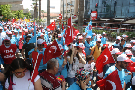 YATAĞAN 1 MAYIS 2017 İZMİR MİTİNG'i