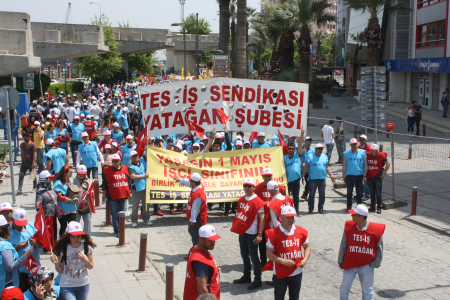 YATAĞAN 1 MAYIS 2017 İZMİR MİTİNG'i