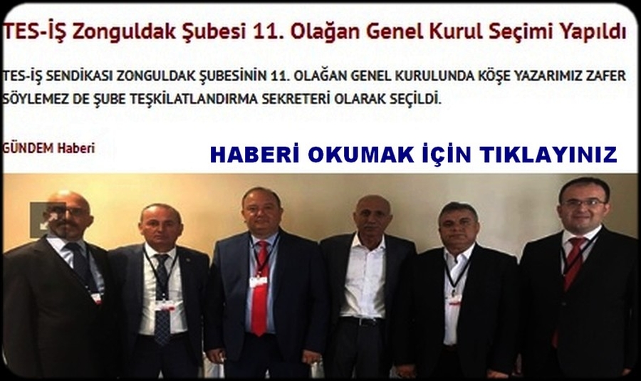 TES İŞ ZONGULDAK ŞUBE KONGRESİ