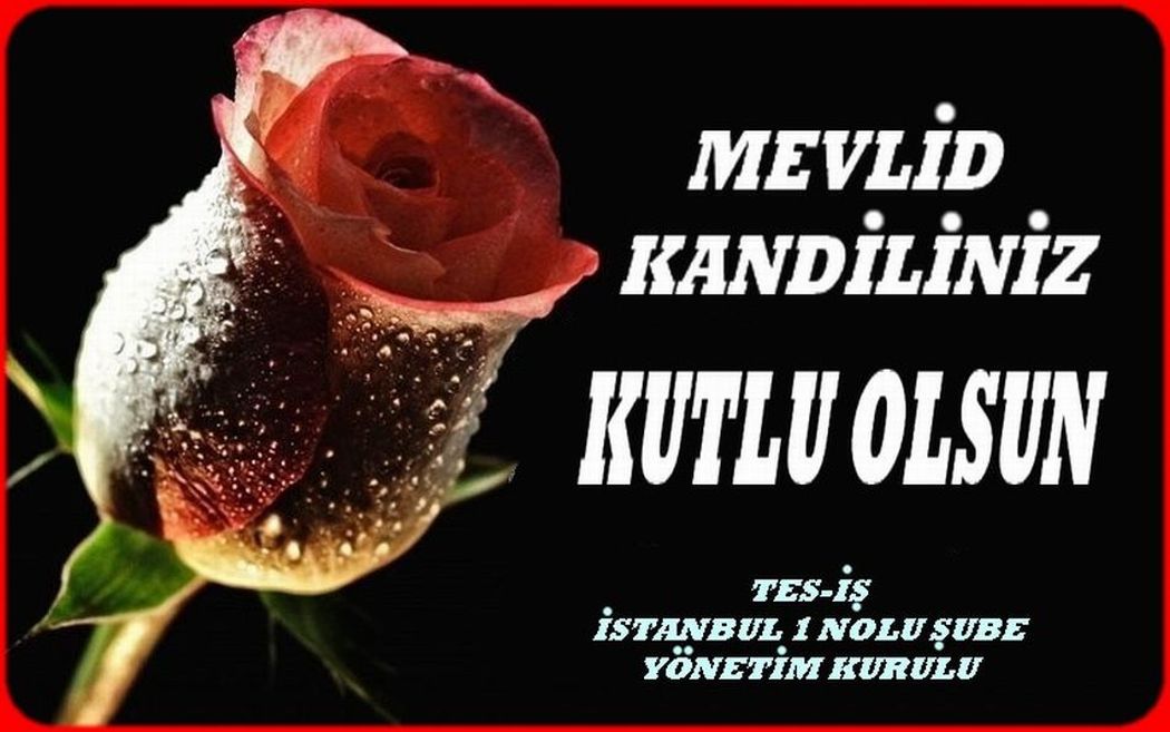 MEVLİD KANDİLİ KUTLU OLSUN