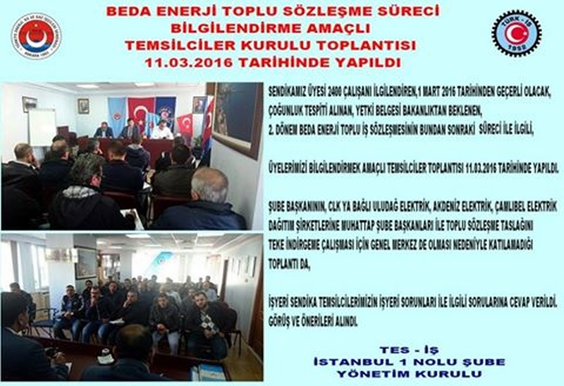 BEDA TEMSİLCİLER KURULU