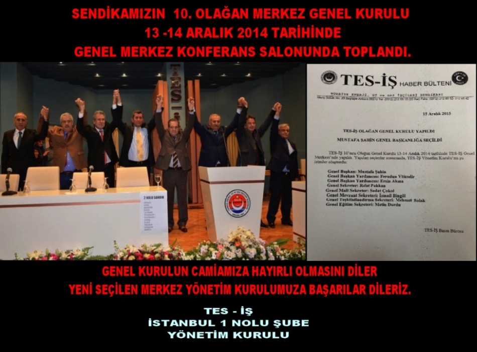 GENEL MERKEZ 10.GENEL KURULU