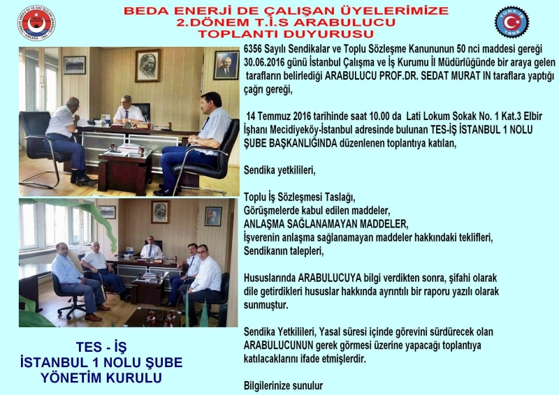 ARABULUCU TOPLANTISI
