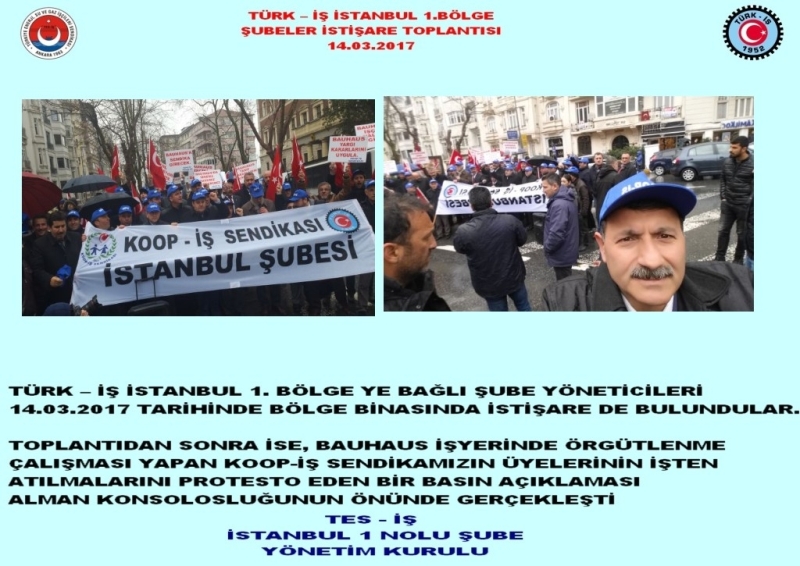 TÜRK İŞ İSTİŞARE TOPLANTISI