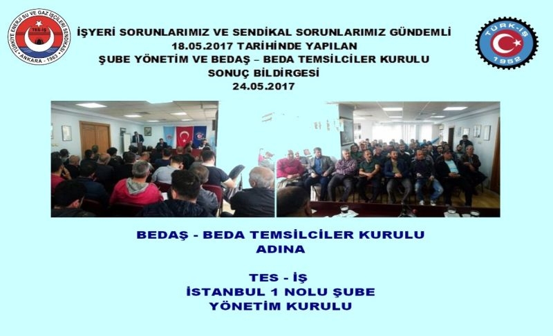 TEM.KURULU SONUÇ BİLDİRGESİ