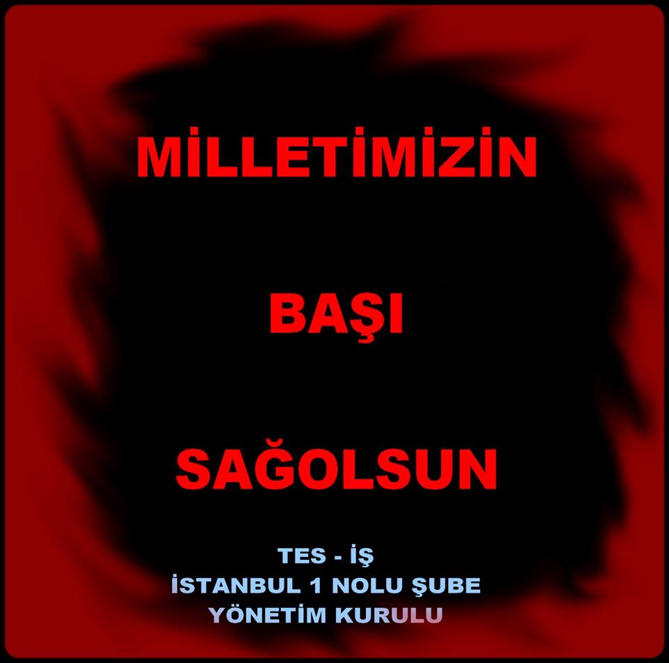 TERÖRÜ KINAMA MESAJI