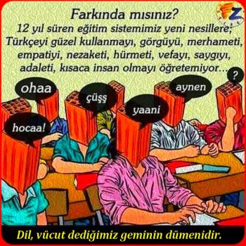FARKINDAMISINIZ
