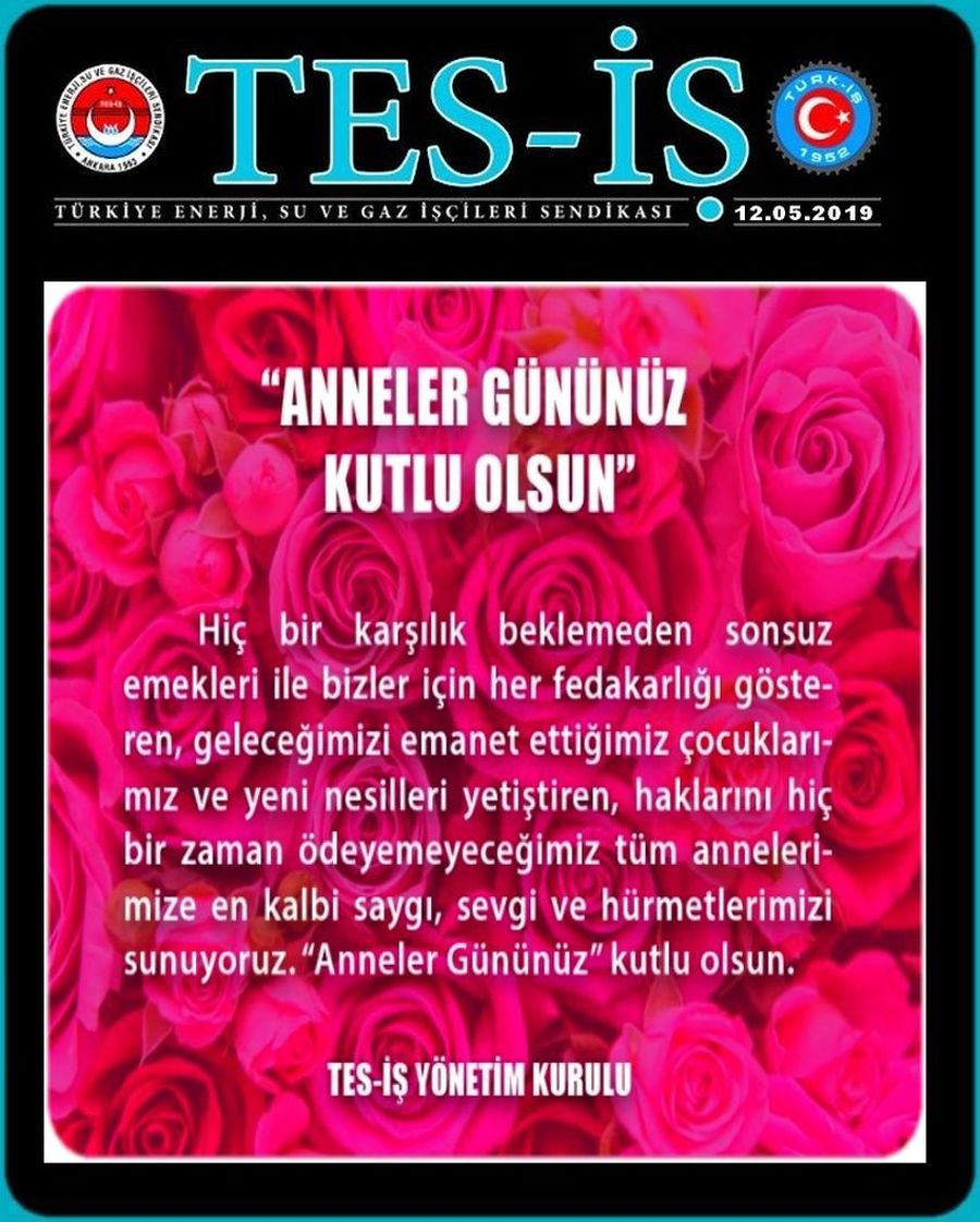 ANNELER GÜNÜ KUTLU OLSUN