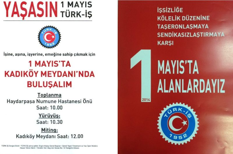 1 MAYIS DUYURUSU