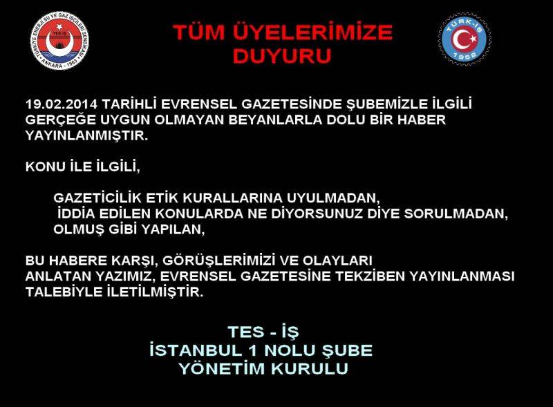 evrensele tekzip