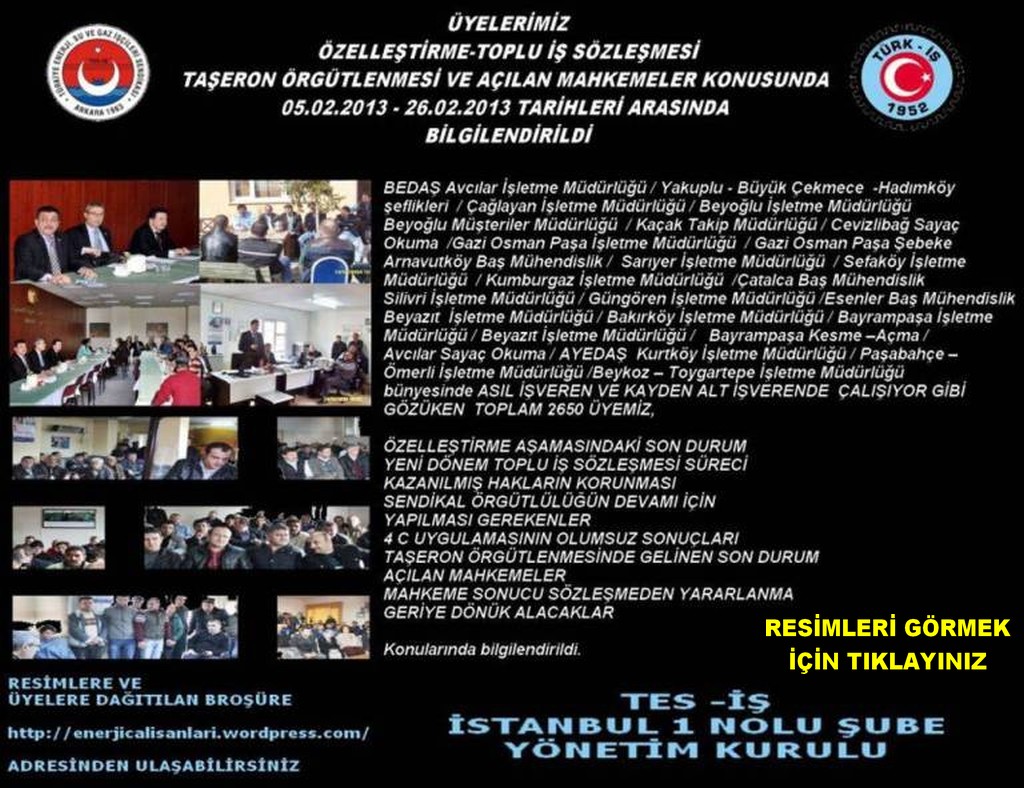 BEDAŞ AYEDAŞ BİLGİLENDİRME