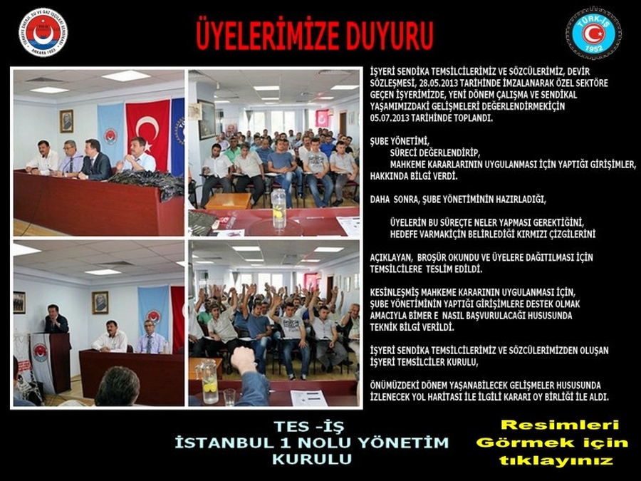 BEDAŞ  BEDA TEMSİLCİLER KURULU