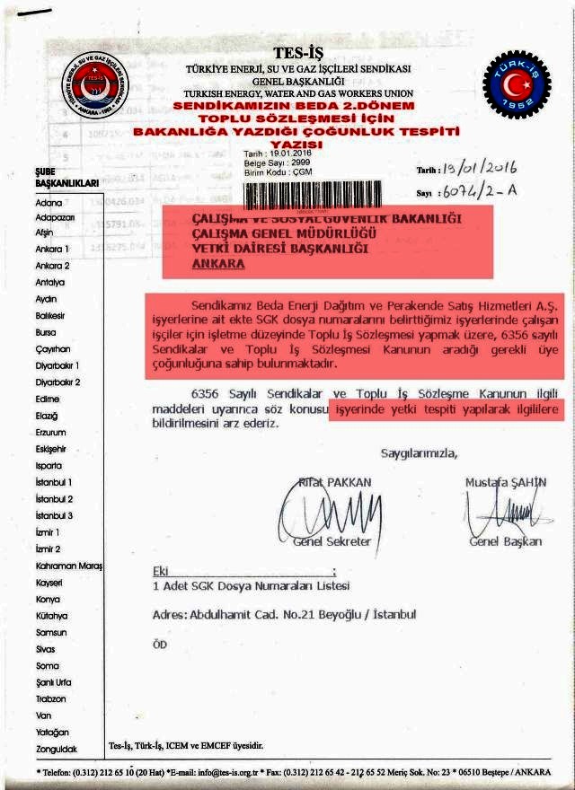 BEDA 2.DÖNEM TESPİT BAŞVURUSU
