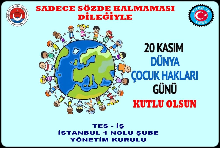 DÜNYA ÇOCUK HAKLARI GÜNÜ