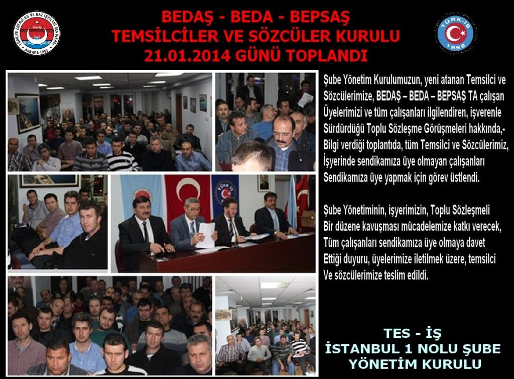 BEDA BEDAŞ TEM.KURULU