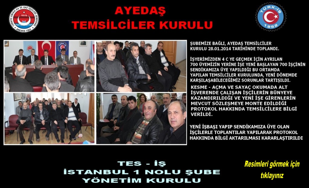 AYEDAŞ TEMSİLCİLER KURULU