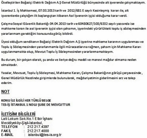 BAŞVURU DUYURUSU