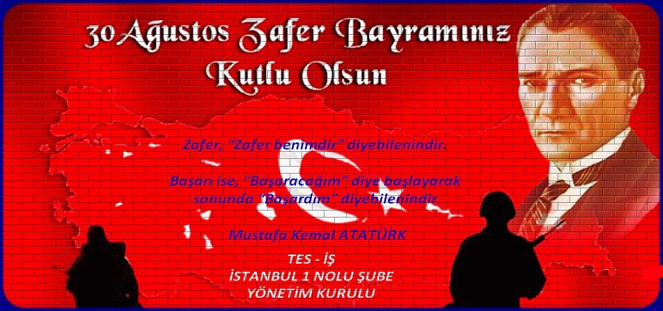 30 AĞUSTOS 2018