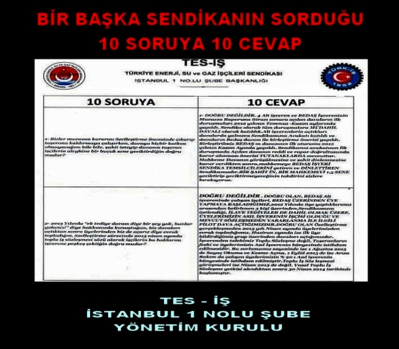 10 SORUYA 10 CEVAP
