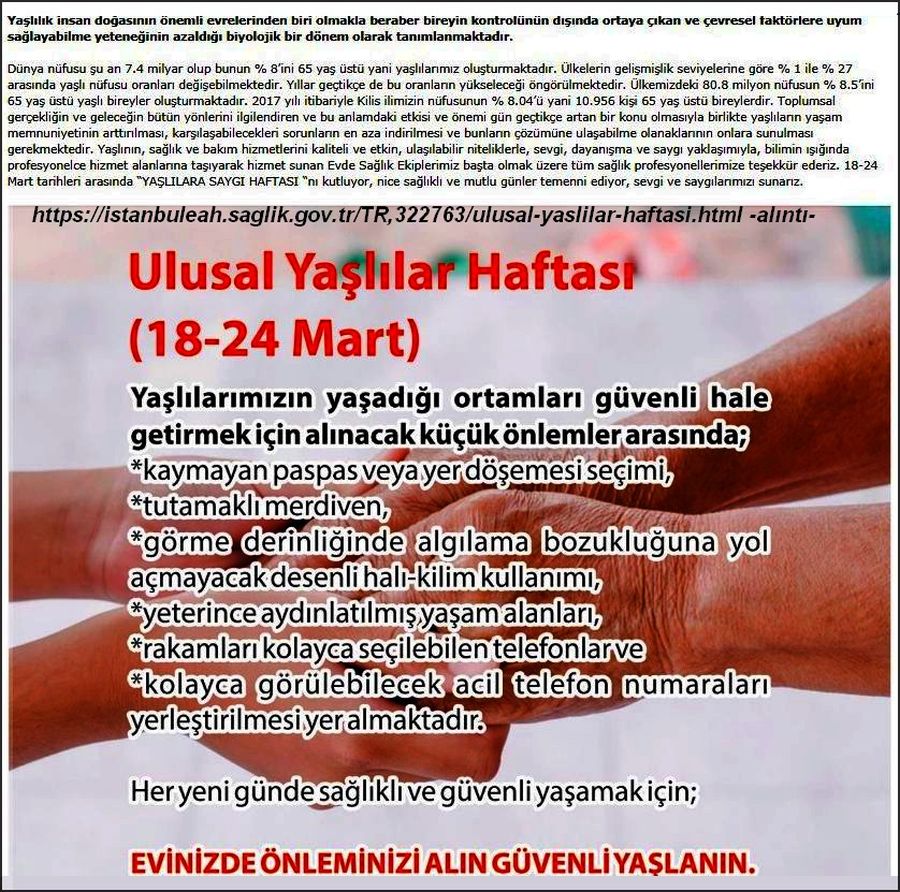 YAŞLILAR HAFTASI