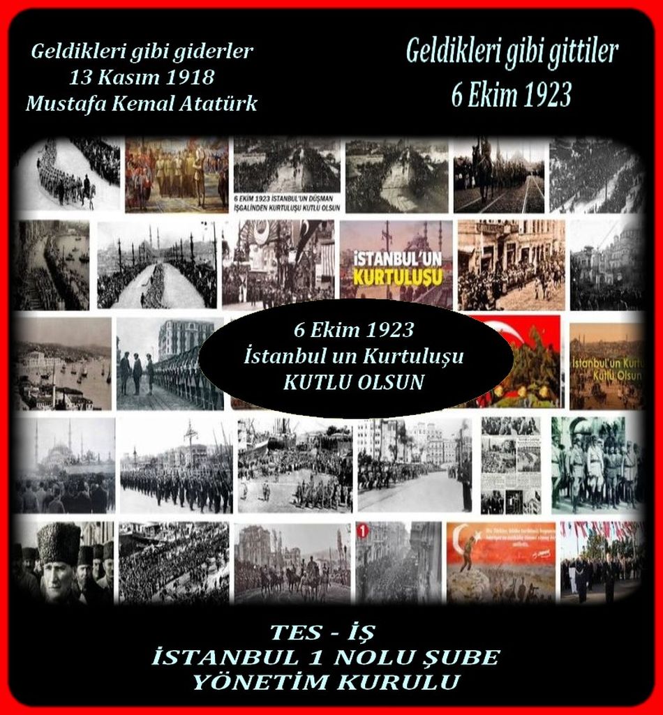 6 EKİM MESAJI