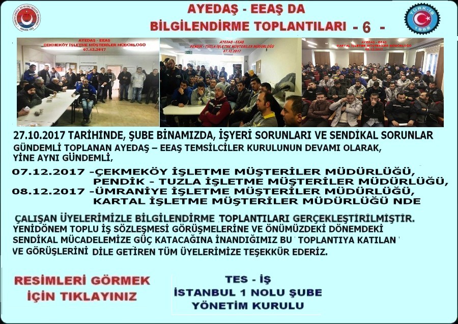 AYEDAŞ BİLGİLENDİRME 6
