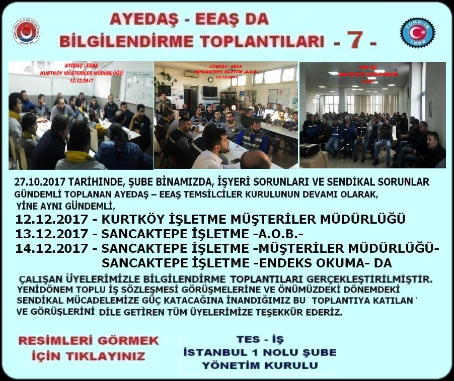 AYEDAŞ BİLGİLENDİRME 7