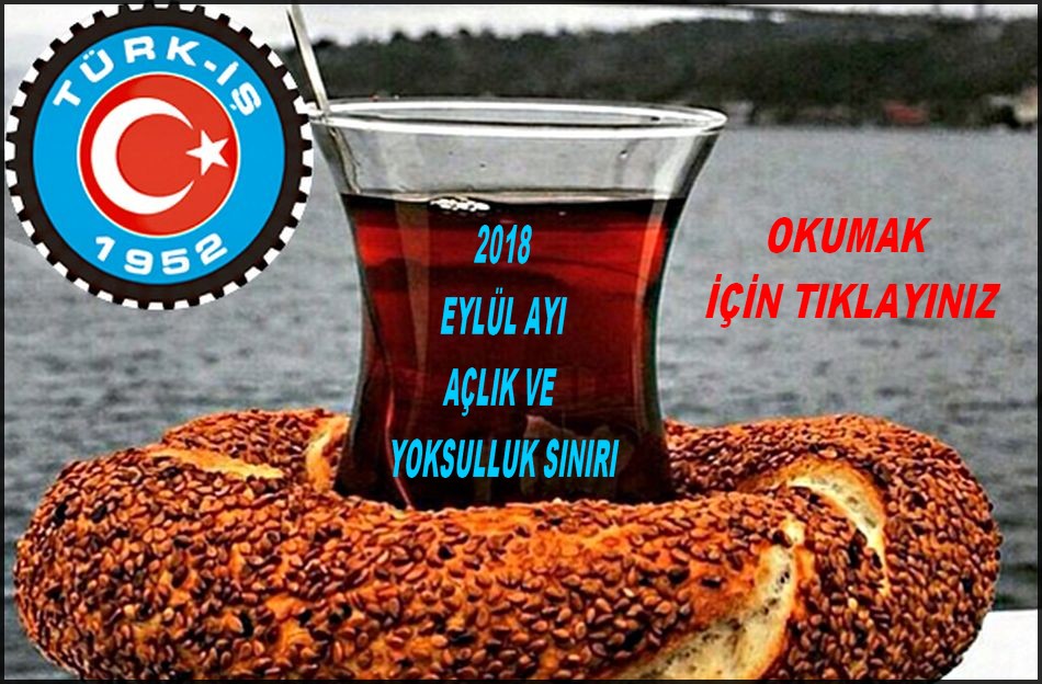 2018 EYLÜL AYI AÇLIK VE YOKSULLUK SINIRI