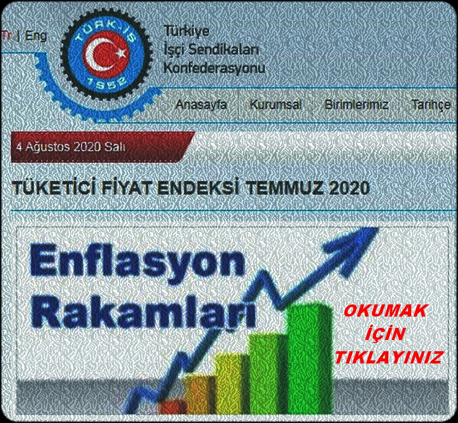 TEMMUZ 2020 ENFLASYON ORANI