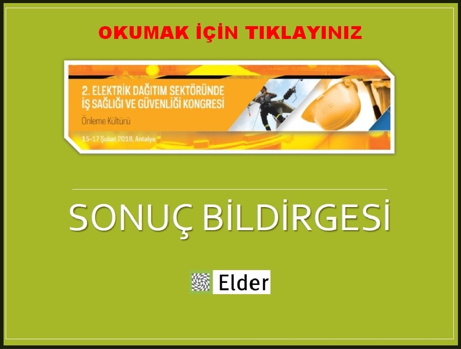 SONUÇ BİLDİRGESİ
