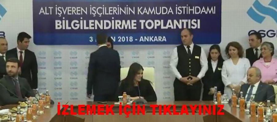 TAŞERON AÇIKLAMASI