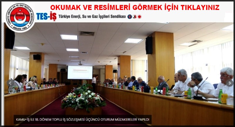 KAMU SÖZLEŞMELERİ 3.OTUURUMU