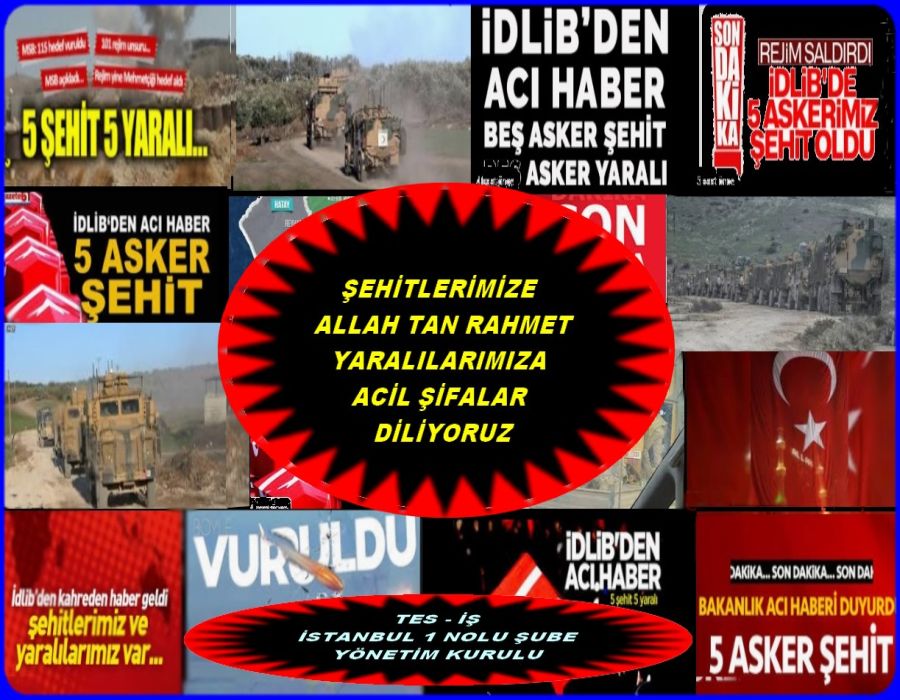 ŞEHİT DUYURUSU