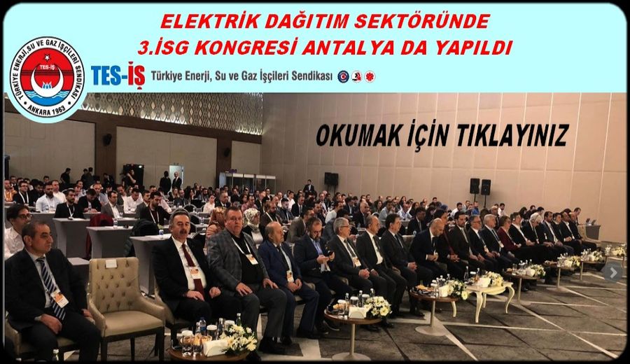 3.İSG KONGRESİ