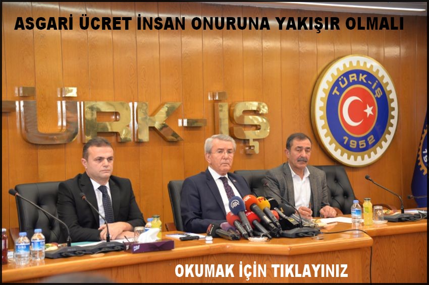 ASGARİ ÜCRET İNSAN ONURU