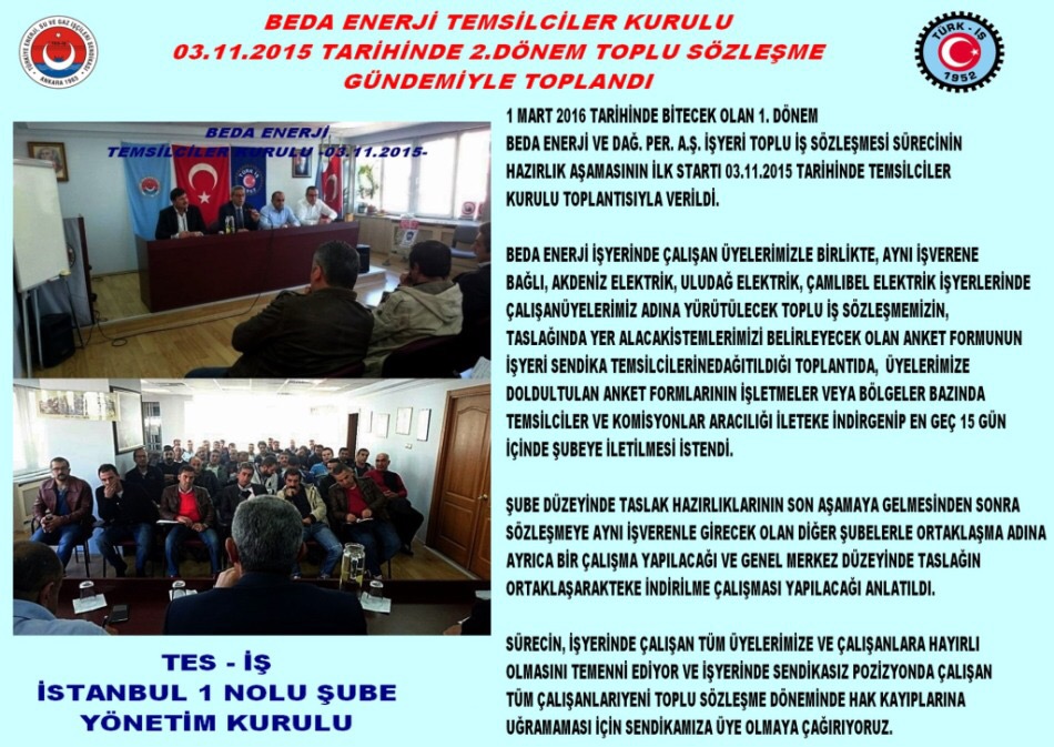 BEDA TEMSİLCİLER KURULU