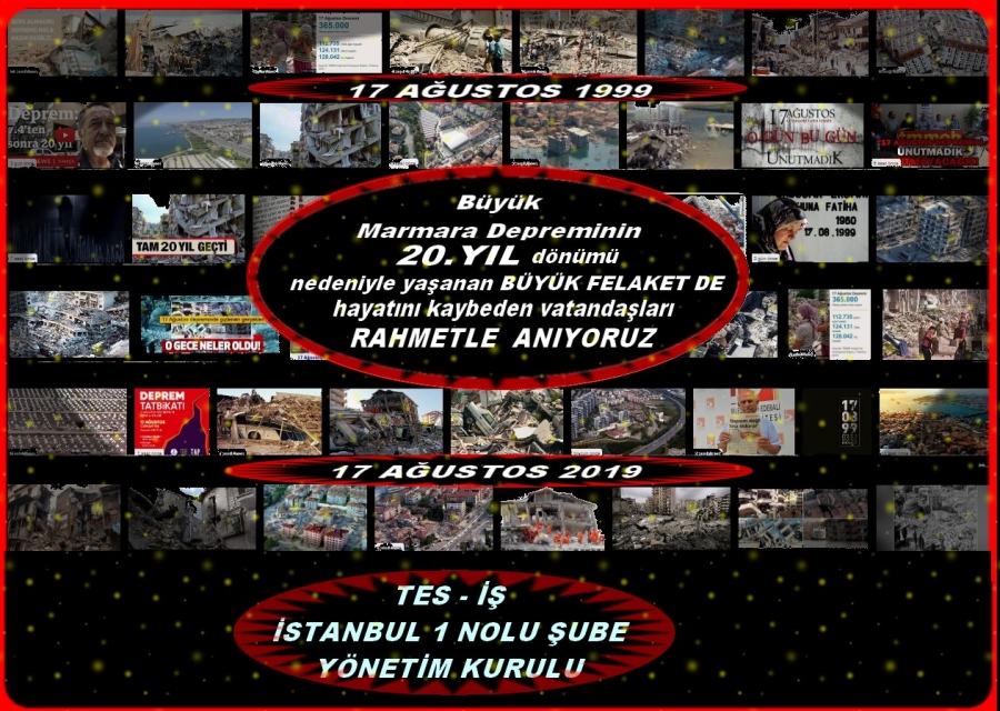 FELAKETİN 20.YILI