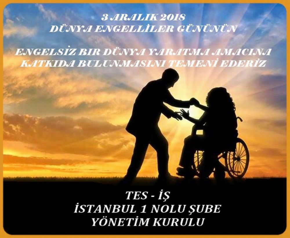 DÜNYA ENGELLİLER GÜNÜ
