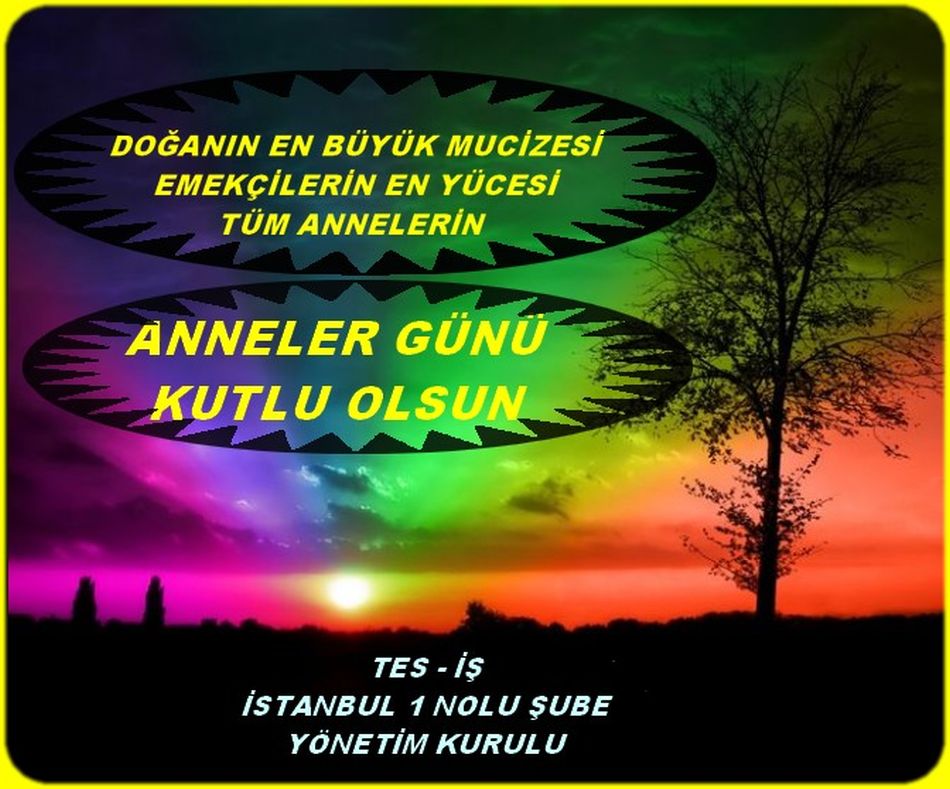 ANNELER GÜNÜ KUTLU OLSUN