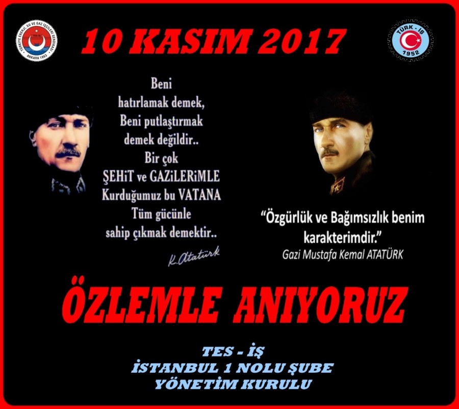10 KASIM 2017