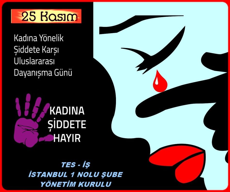 KADINA ŞİDDETLE MÜCADELE GÜNÜ