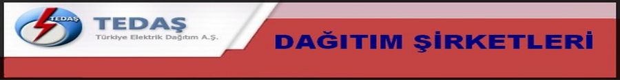 TEDAŞ DAĞITIM LİNKLERİ