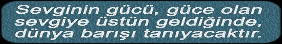 DÜNYA BARIŞ GÜNÜ
